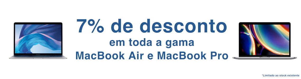 Desconto toda a gama MacBook