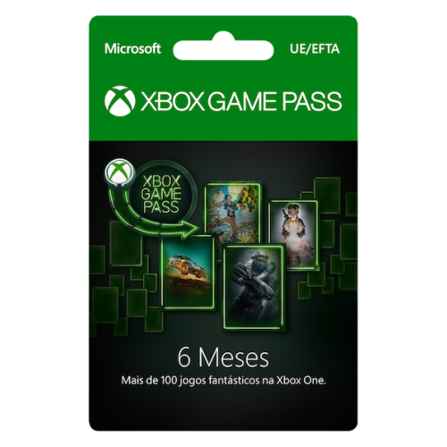 Xbox Game Pass 6 Meses