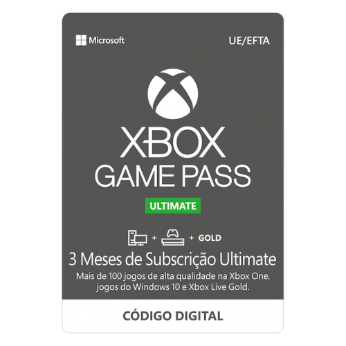 Xbox Game Pass Ultimate 3 Meses