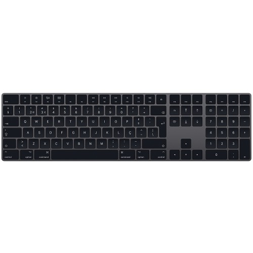 Magic Keyboard with Numeric Keypad - Portuguese - Space Gray Magic Keyboard with Numeric Keypad - Portuguese - Space Gray